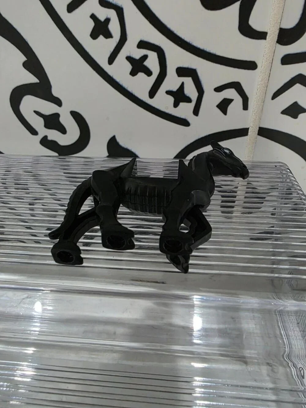 LEGO Harry Potter Thestral Black Skeletal Horse Figure No Wings Replacement